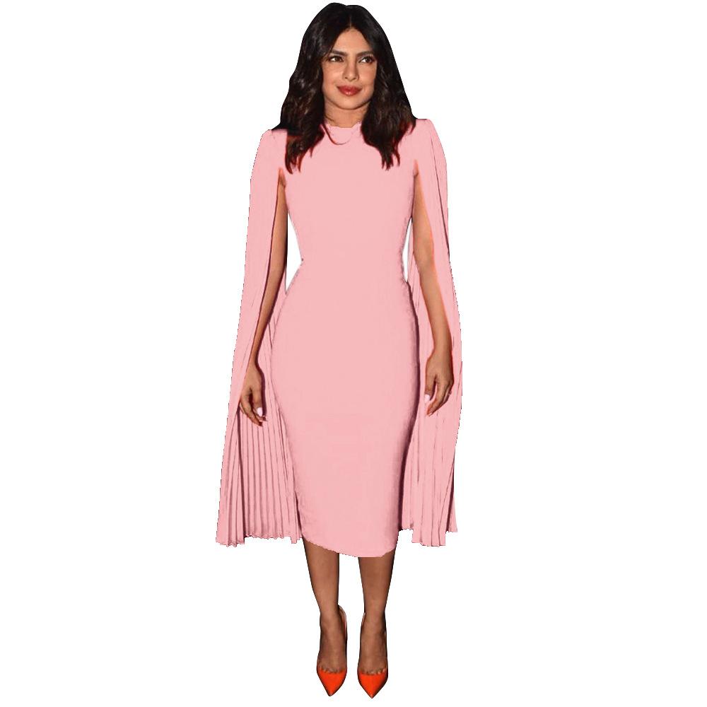 Sexy Bodycon Party Evening Dresses-Party Dresses-Pink-S-Free Shipping at meselling99