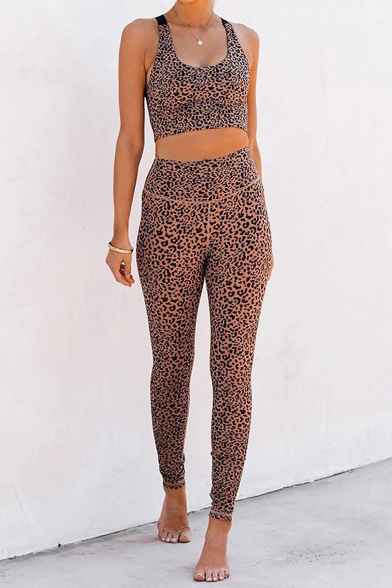 New Fashion High Waist Yoga Sports Suits-STYLEGOING