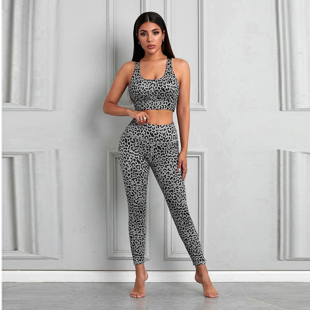 New Fashion High Waist Yoga Sports Suits-STYLEGOING