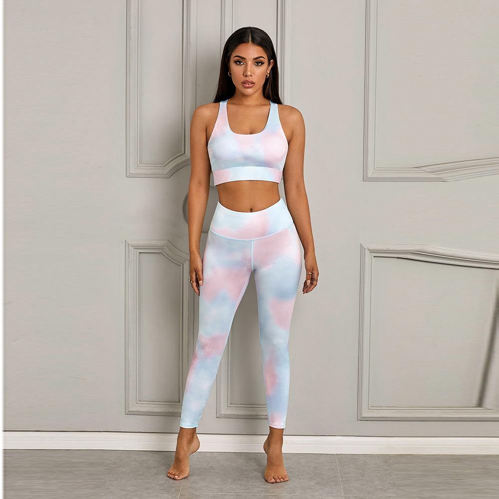 New Fashion High Waist Yoga Sports Suits-STYLEGOING