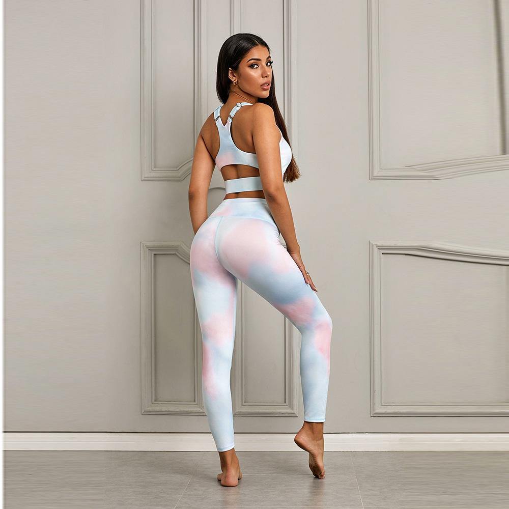 New Fashion High Waist Yoga Sports Suits-STYLEGOING