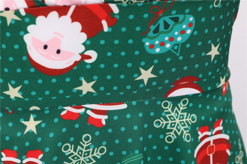 Merry Christmas Short Sleeves Dresses-Dresses-Free Shipping at meselling99