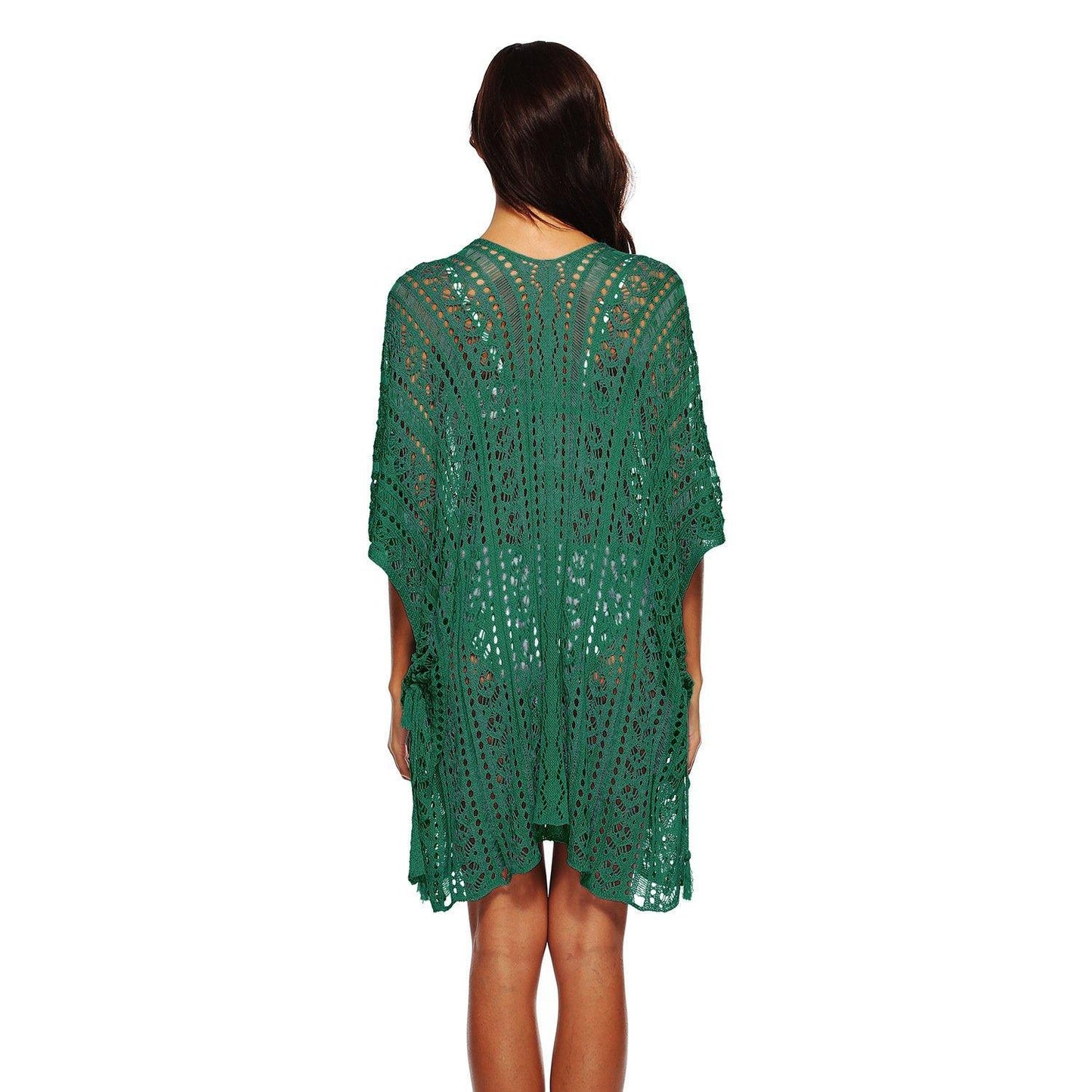 Summer Batwing Sleeves Beach Dress-STYLEGOING