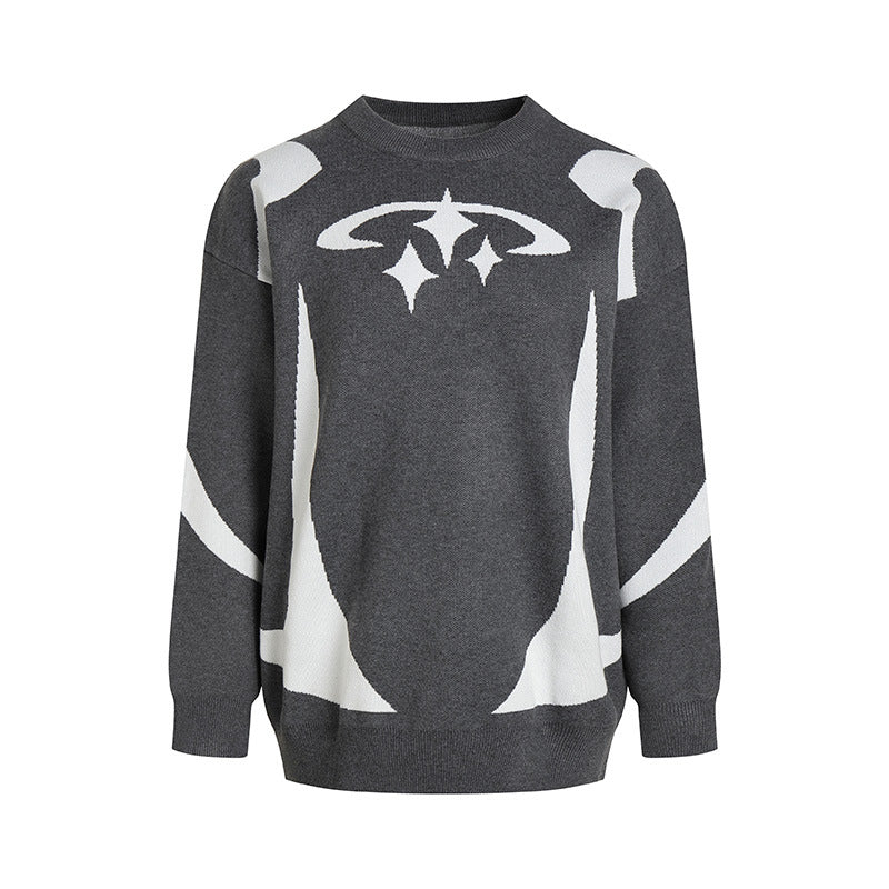 Casual Oversized Round Neck Sweater for Women