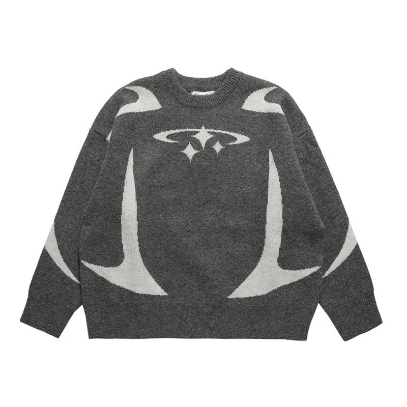Casual Oversized Round Neck Sweater for Women