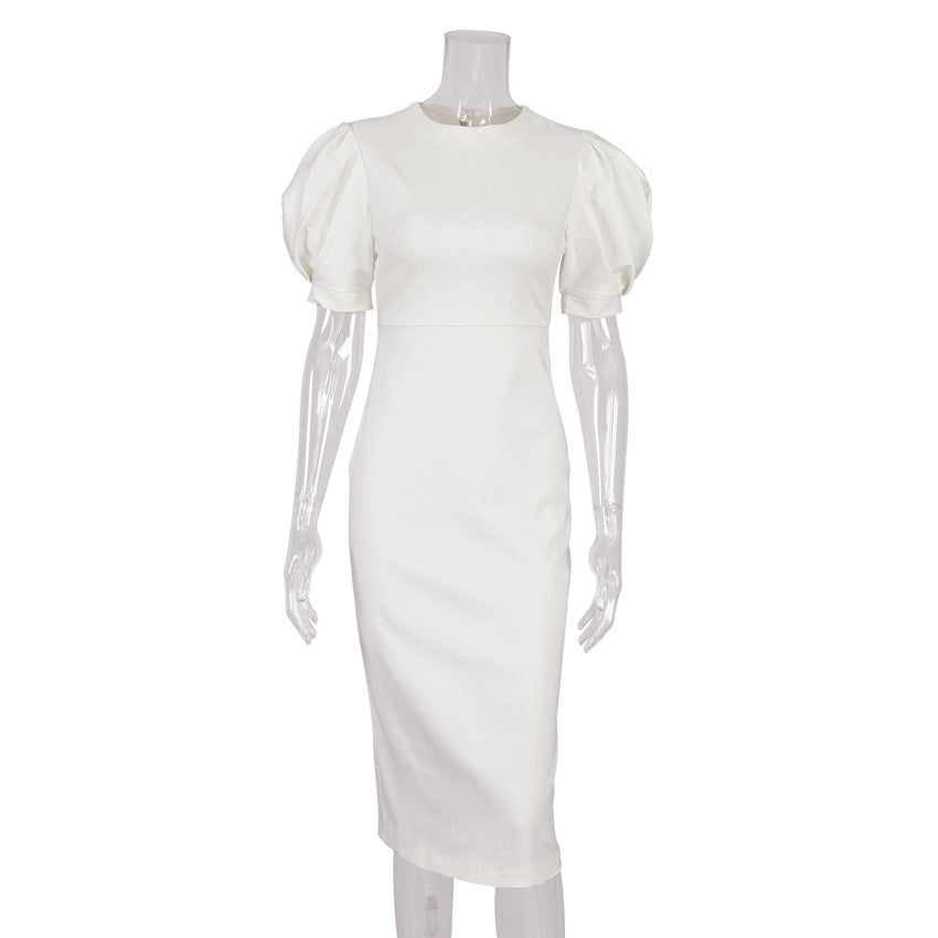 Sexy Short Sleeves Sheath Dresses-Dresses-Free Shipping at meselling99