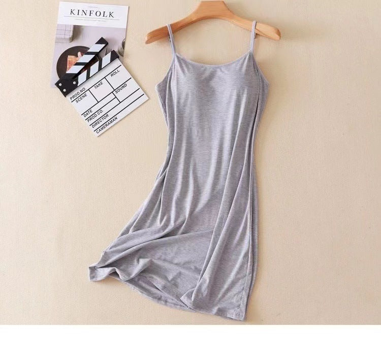 Casual Comfortable Built in Bra Homewear