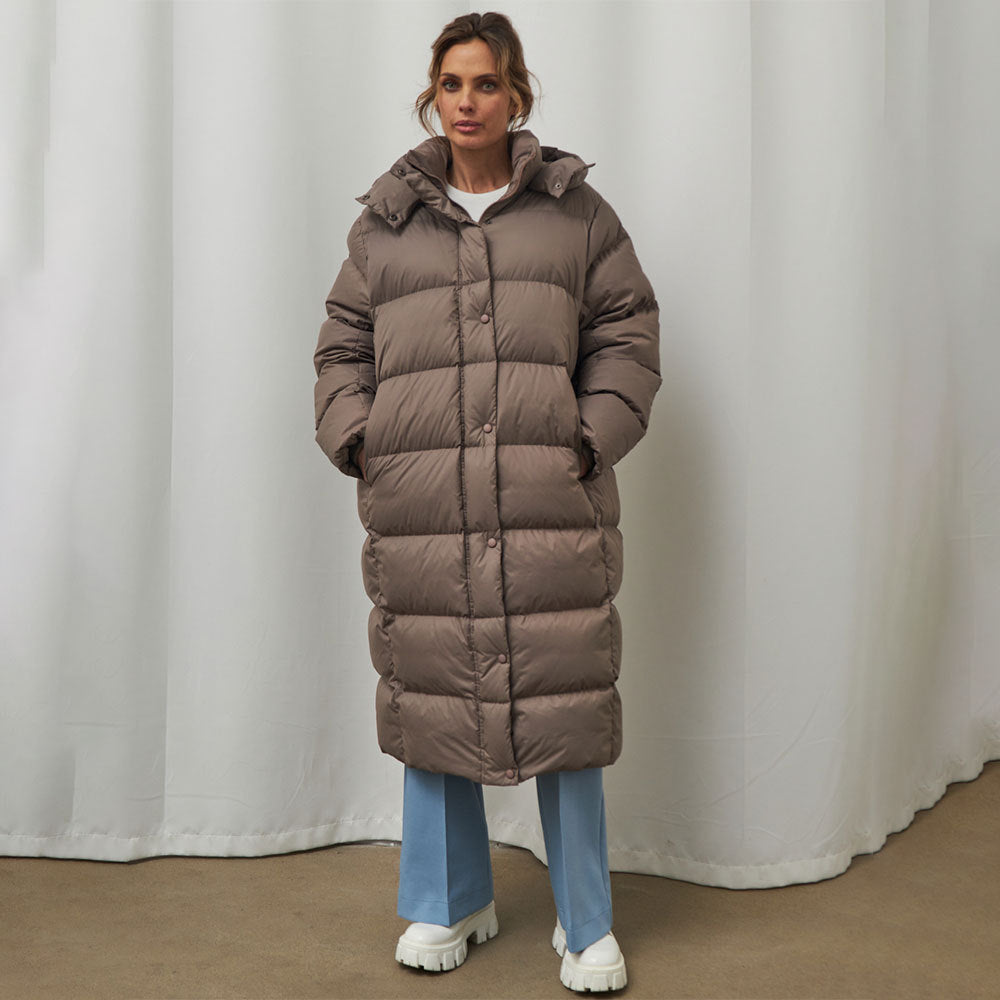 Fashion Luxury Warm Long Down Jackets for Women