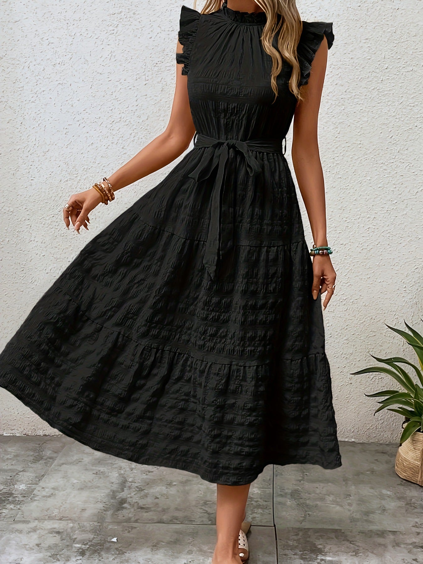 Causal Summer Vacation Long Dresses