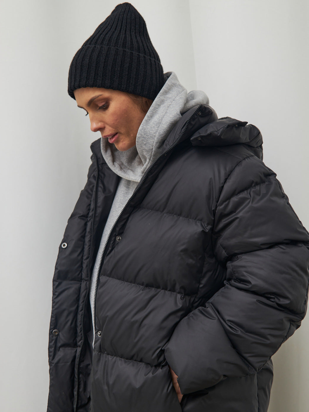 Fashion Luxury Warm Long Down Jackets for Women