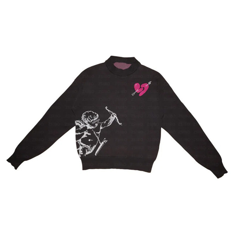 Casual Oversized Round Neck Sweater for Women