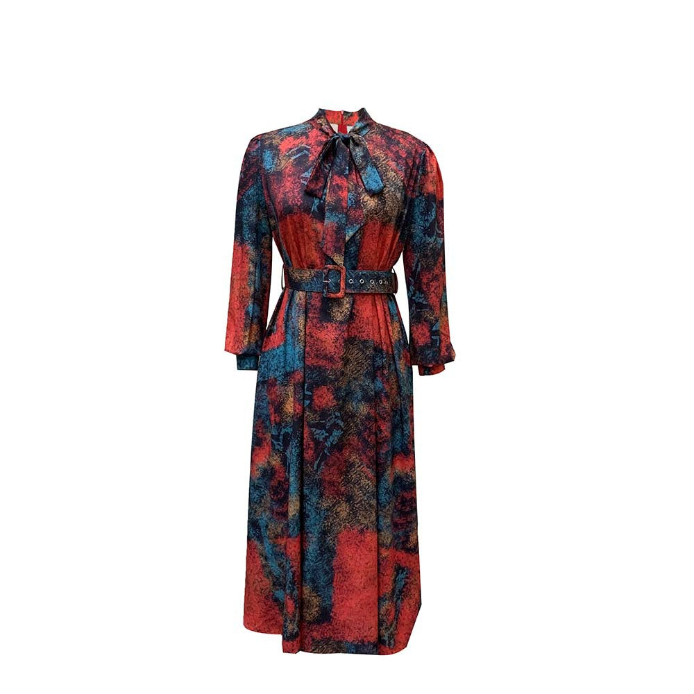 Elegant High Waist Plus Sizes Party Dresses for Women-Dresses-Red-S-Free Shipping at meselling99