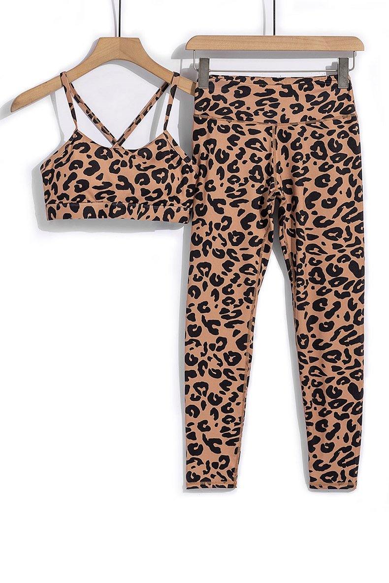 New Fashion High Waist Yoga Sports Suits-STYLEGOING