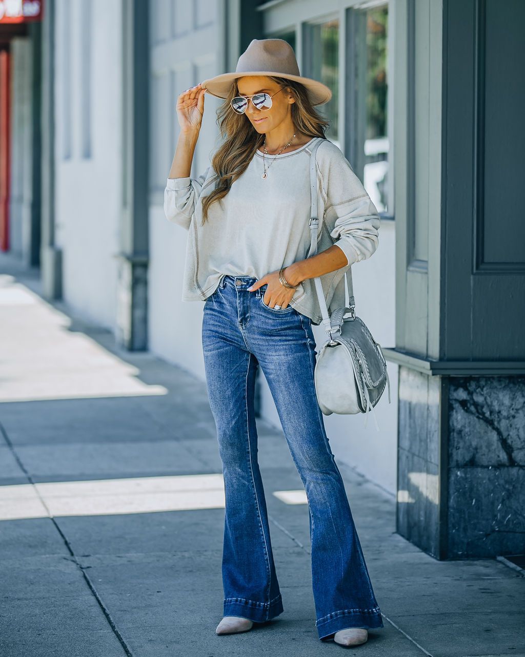 Fashion Women Trumpet Jeans