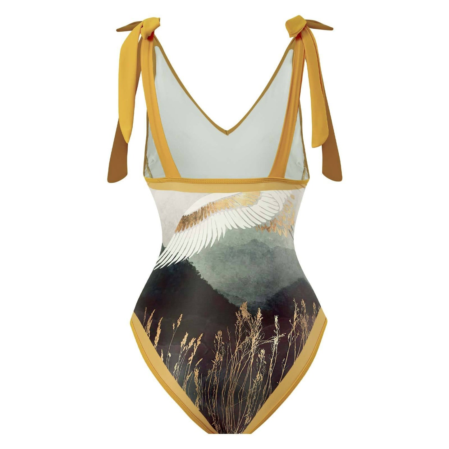 Women's One-Piece Swimsuit with Sun Protection Cover-Up