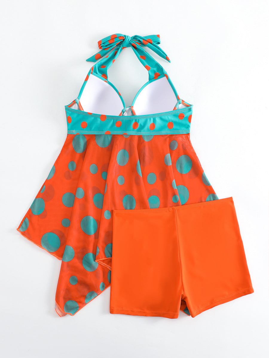 Sexy Polk Dot Two Pieces Women Bikini Swimsuits