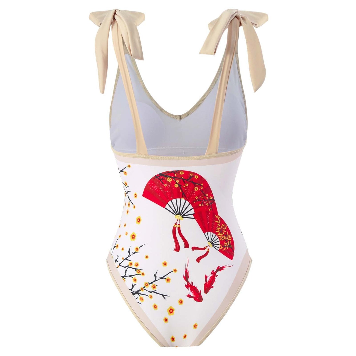 Women's One-Piece Swimsuit with Sun Protection Cover-Up