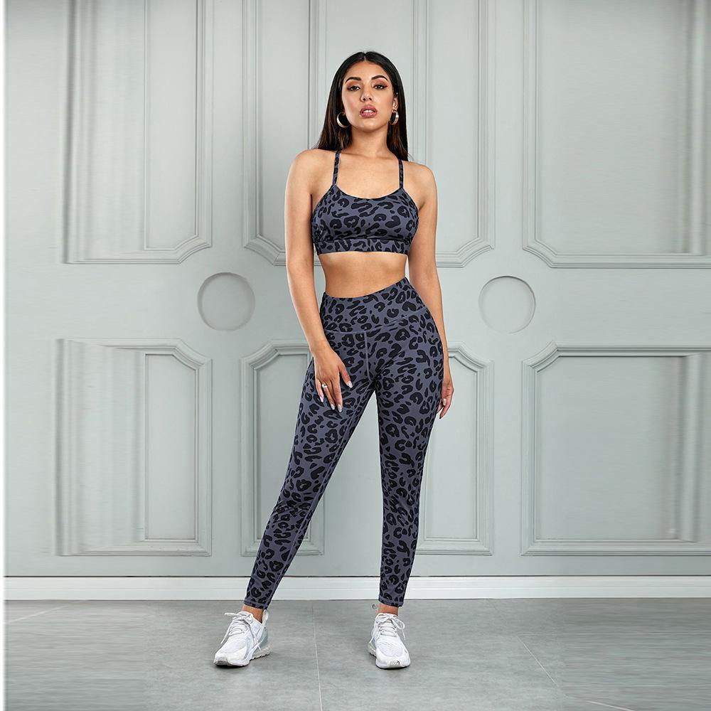 New Fashion High Waist Yoga Sports Suits-STYLEGOING