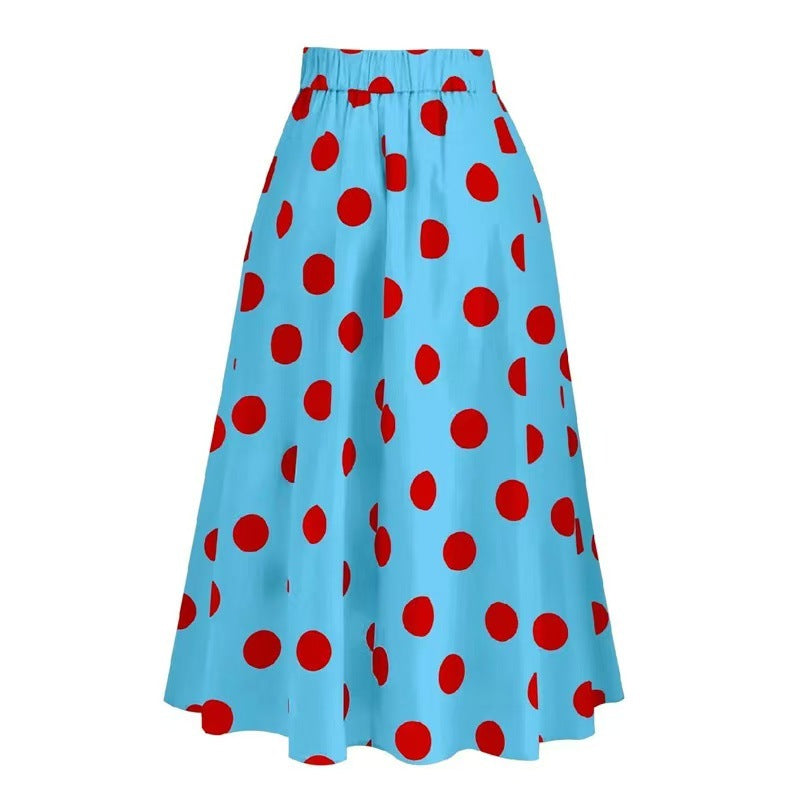Butterfly Knot Round Skirt One-Piece Swimsuit