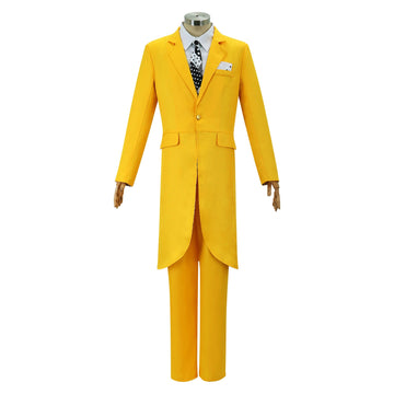 Halloween Mask Costume – The Mask (Jim Carrey) Cosplay Outfit for Adults