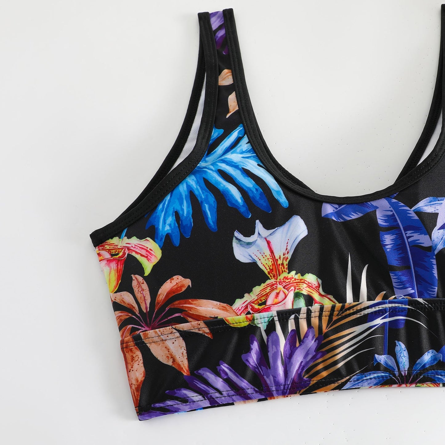 Sexy Floral Print Summer Boxer Swimsuits