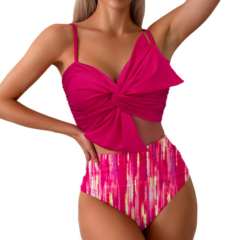 Sexy Bow Two Pieces Bikini Sets for Women