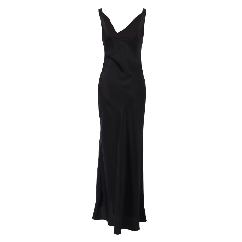 Summer Backless Long Back Party Dresses-Dresses-Free Shipping at meselling99
