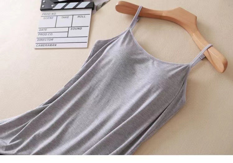 Casual Comfortable Built in Bra Homewear