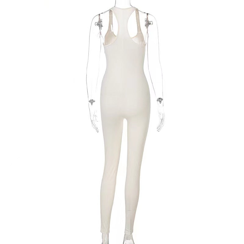Sexy U Neck Sheath Yoga Suits Sports Suits