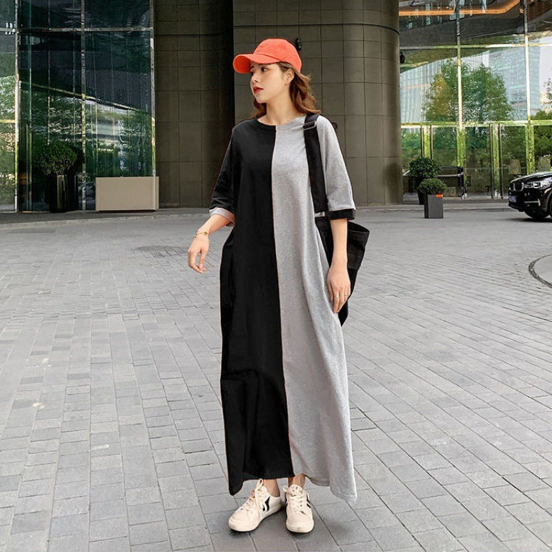 Super Plus Sizes Loose Long Maxi Dresses-Cozy Dresses-Free Shipping at meselling99