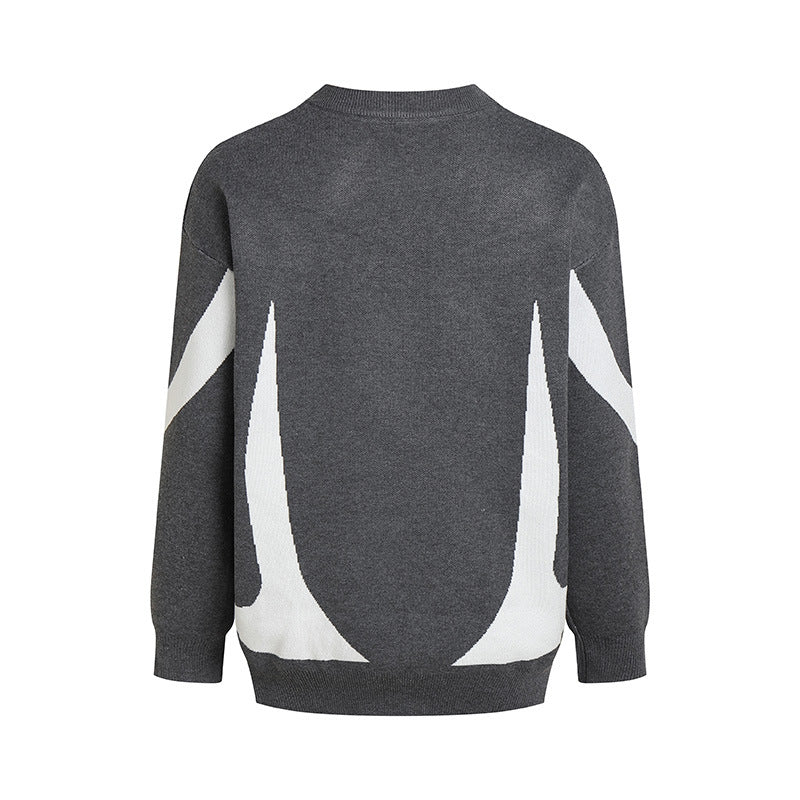 Casual Oversized Round Neck Sweater for Women