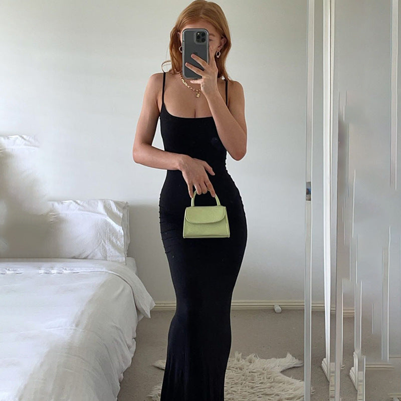 Sexy Spaghetti Straps Sheath Mermaid Dresses