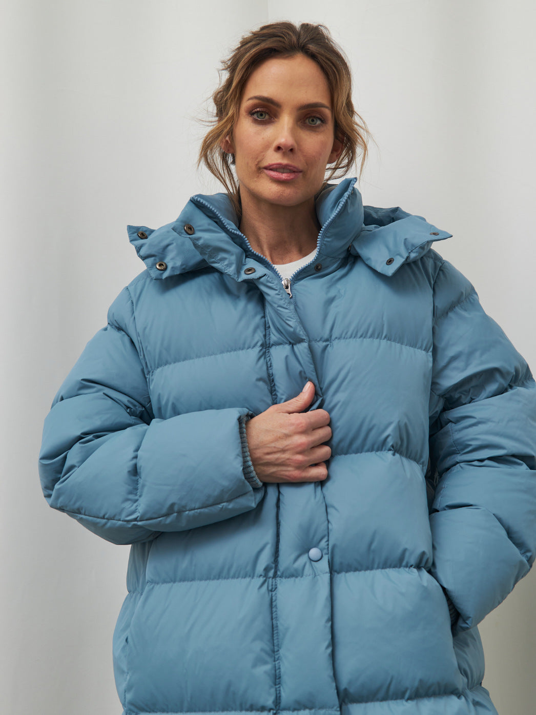 Fashion Luxury Warm Long Down Jackets for Women