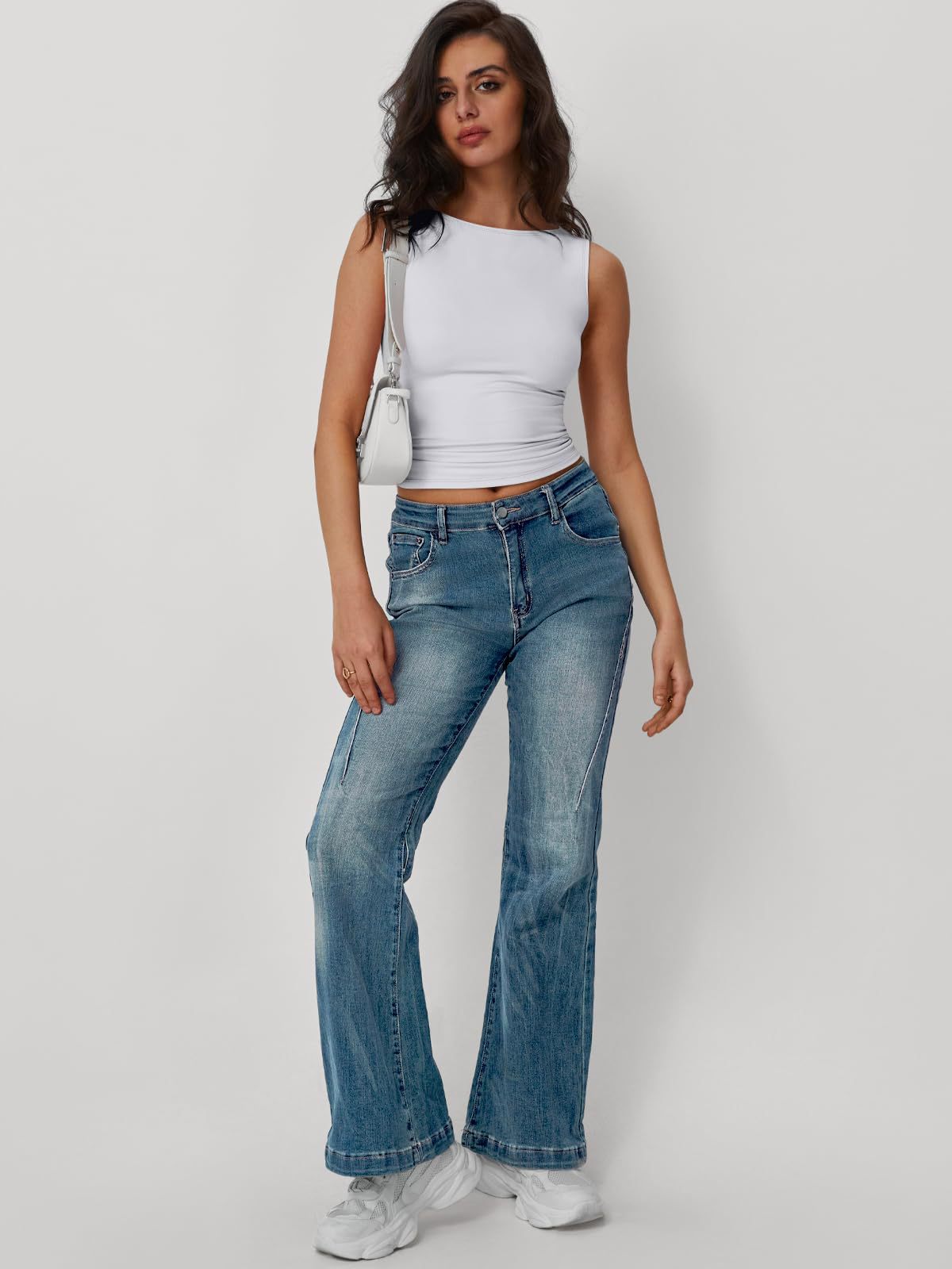 Sleeveless Crop Top – Sexy Fitted Tank for Women