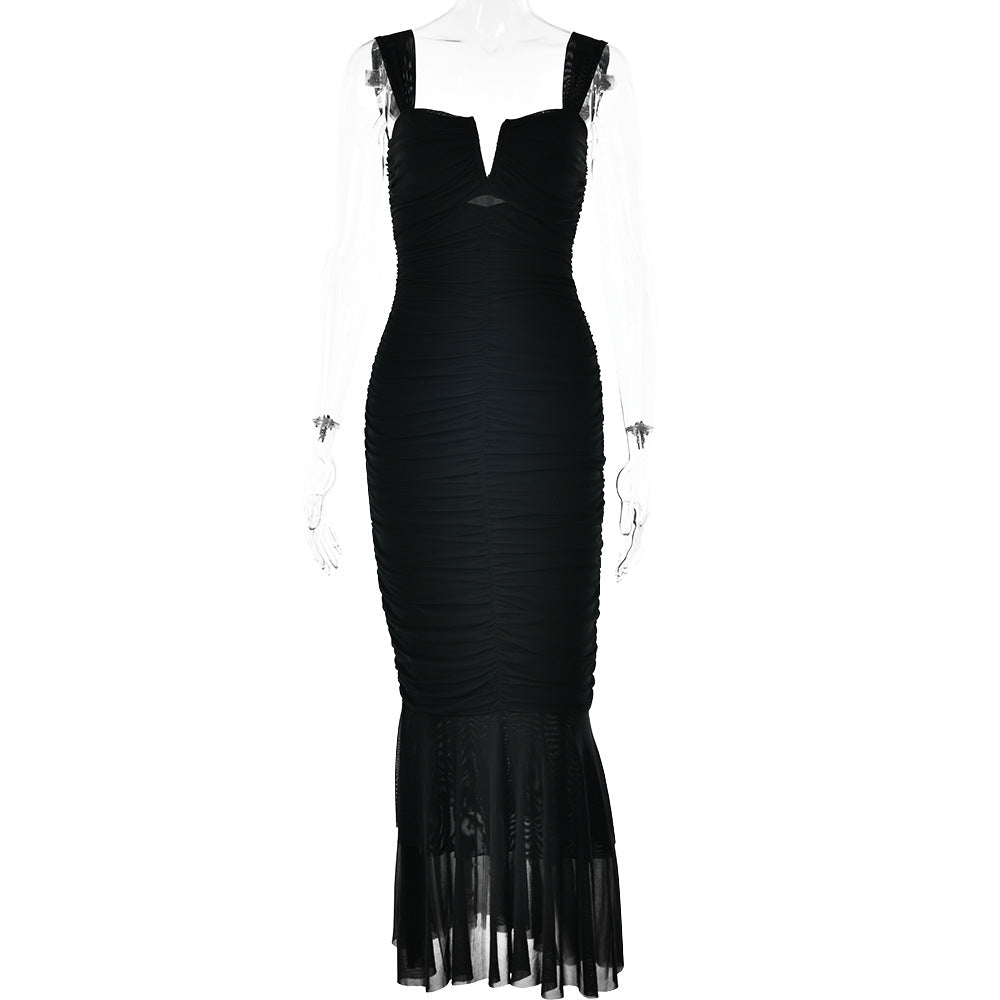 Women's Sleeveless Bodycon Mermaid Dress