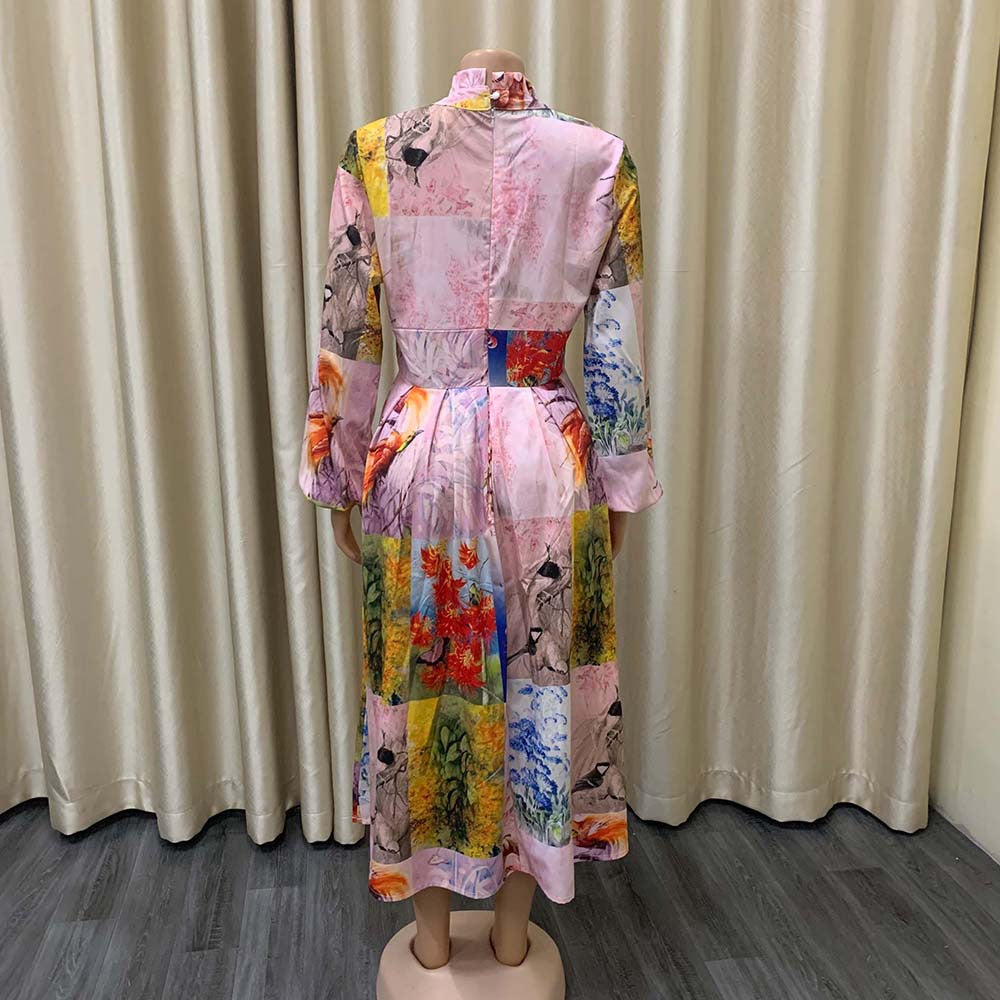 Women High Waist Plus Sizes Women Party Dresses-Dresses-Free Shipping at meselling99