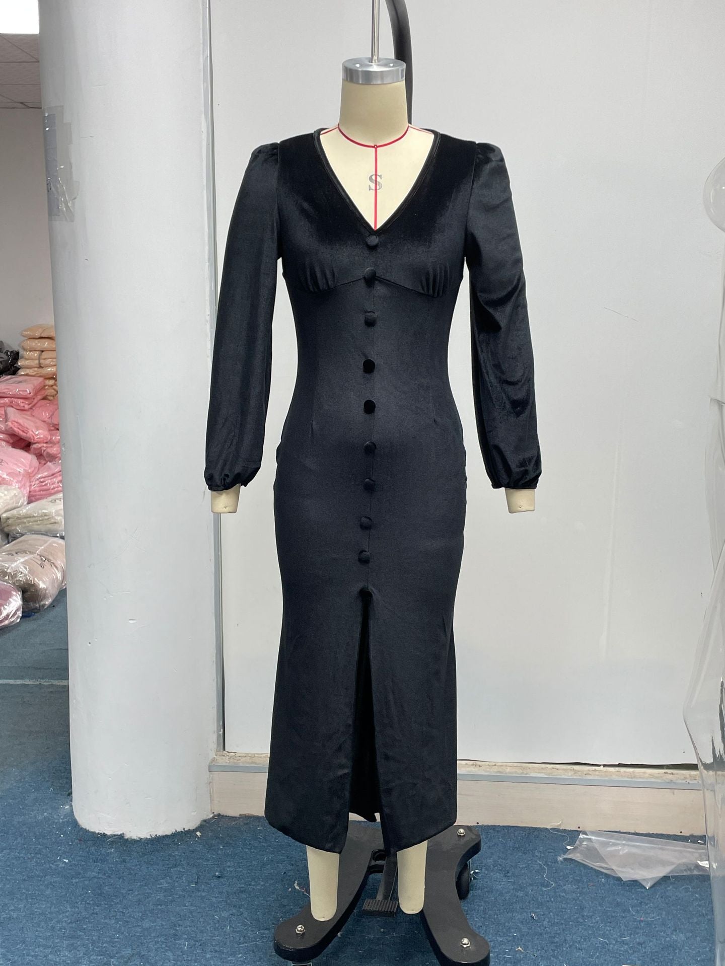 Elegant Fall Long Dresses for Women-Dresses-Free Shipping at meselling99