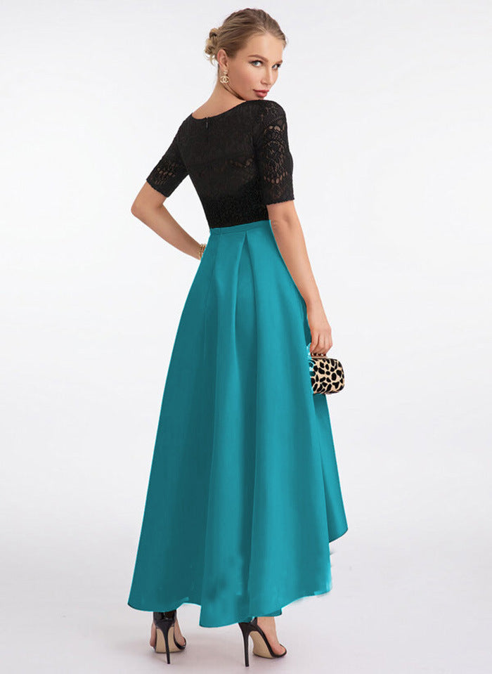 Elegant Asymmetrical Lace Party Dresses-Dresses-Free Shipping at meselling99