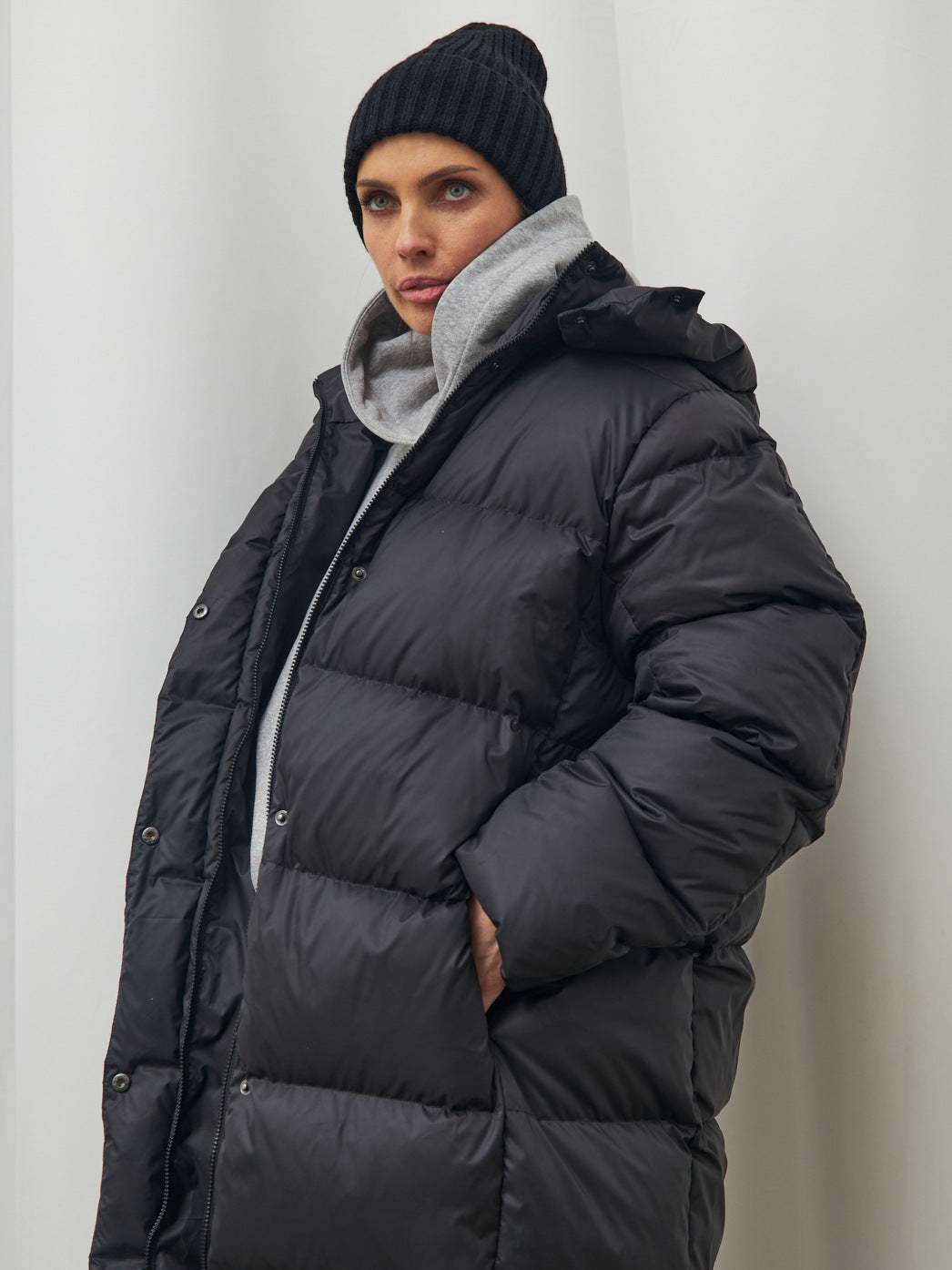 Fashion Luxury Warm Long Down Jackets for Women