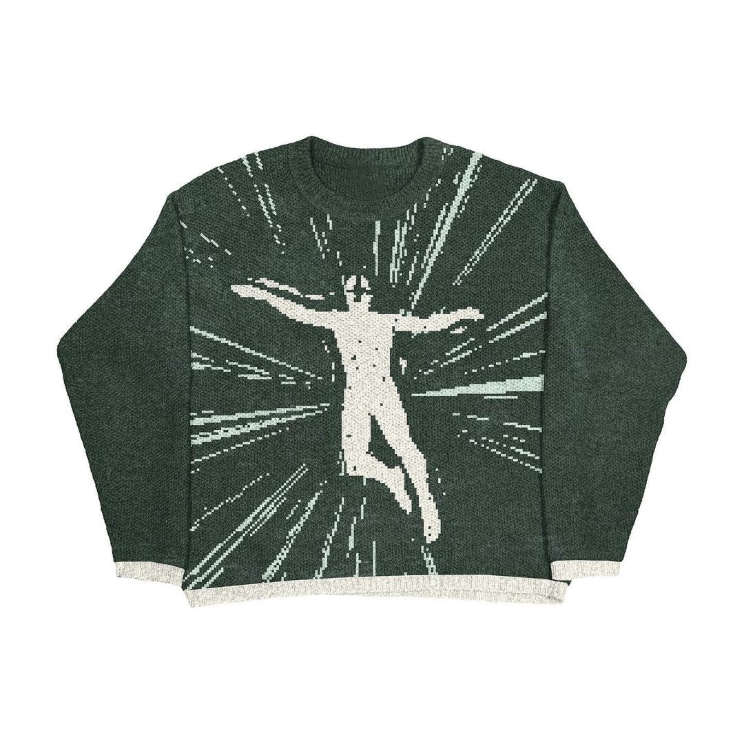 Casual Oversized Round Neck Sweater for Women