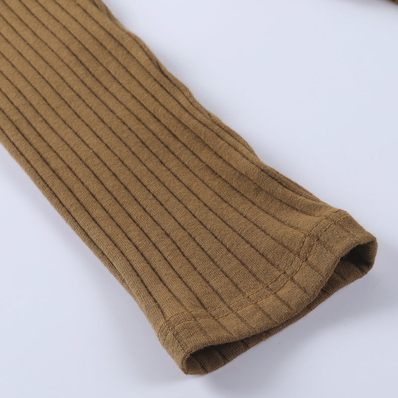 Sexy Square Neckline Long Sleeves Knitted Long Dresses-Dresses-Free Shipping at meselling99