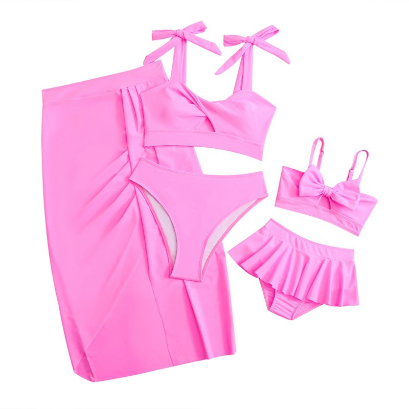Sexy 3 Pieces Bikini Women Swimsuits Set
