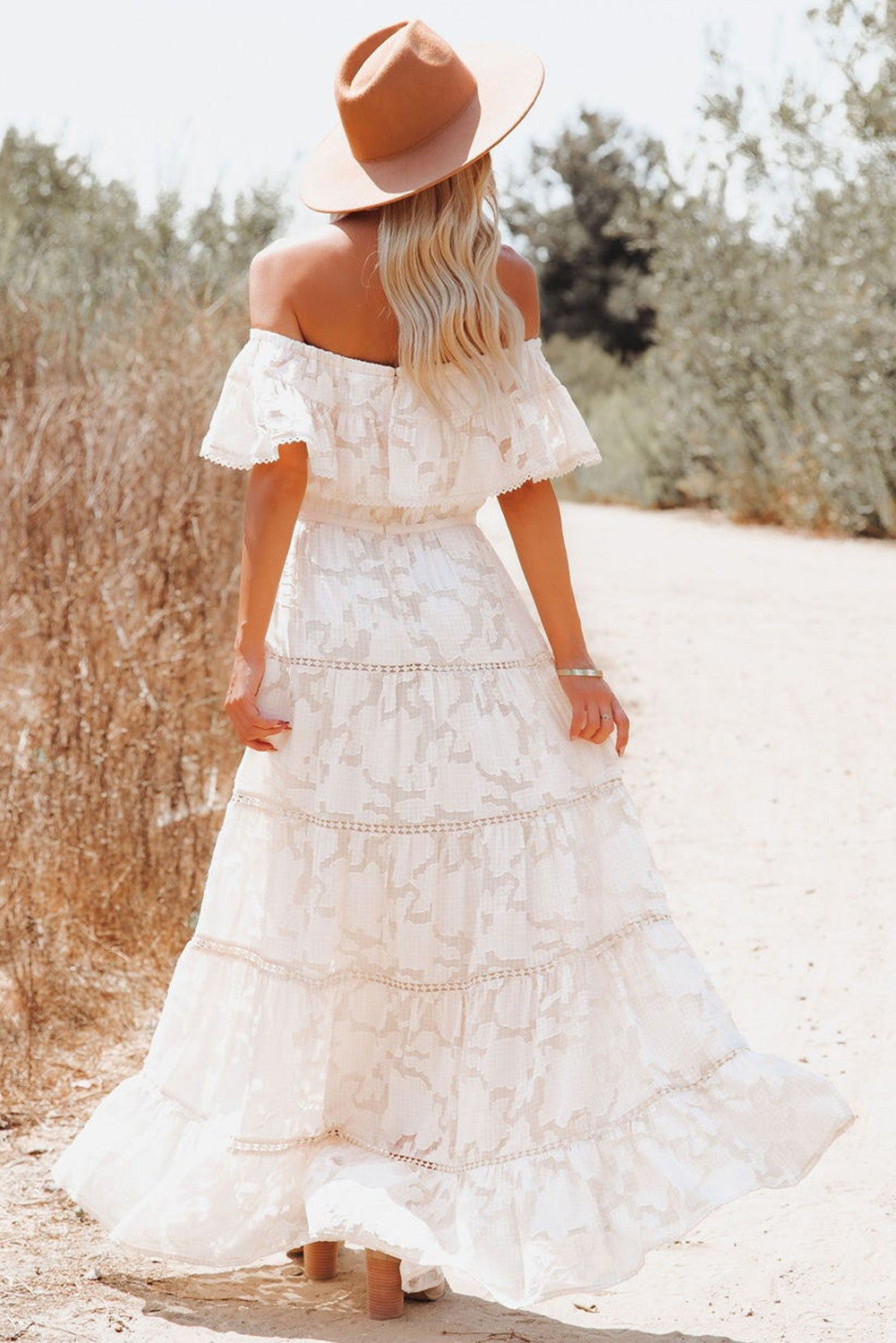 Sexy Off The Shoulder Elegant Long Dresses-Dresses-Free Shipping at meselling99