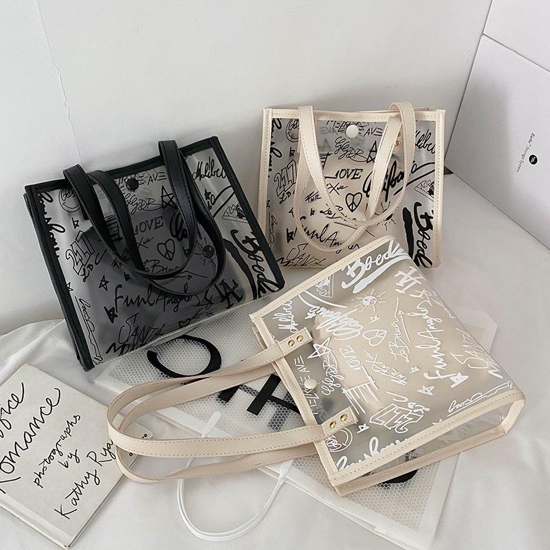 Summer Fashion Jelly Shoudler Handbags-STYLEGOING