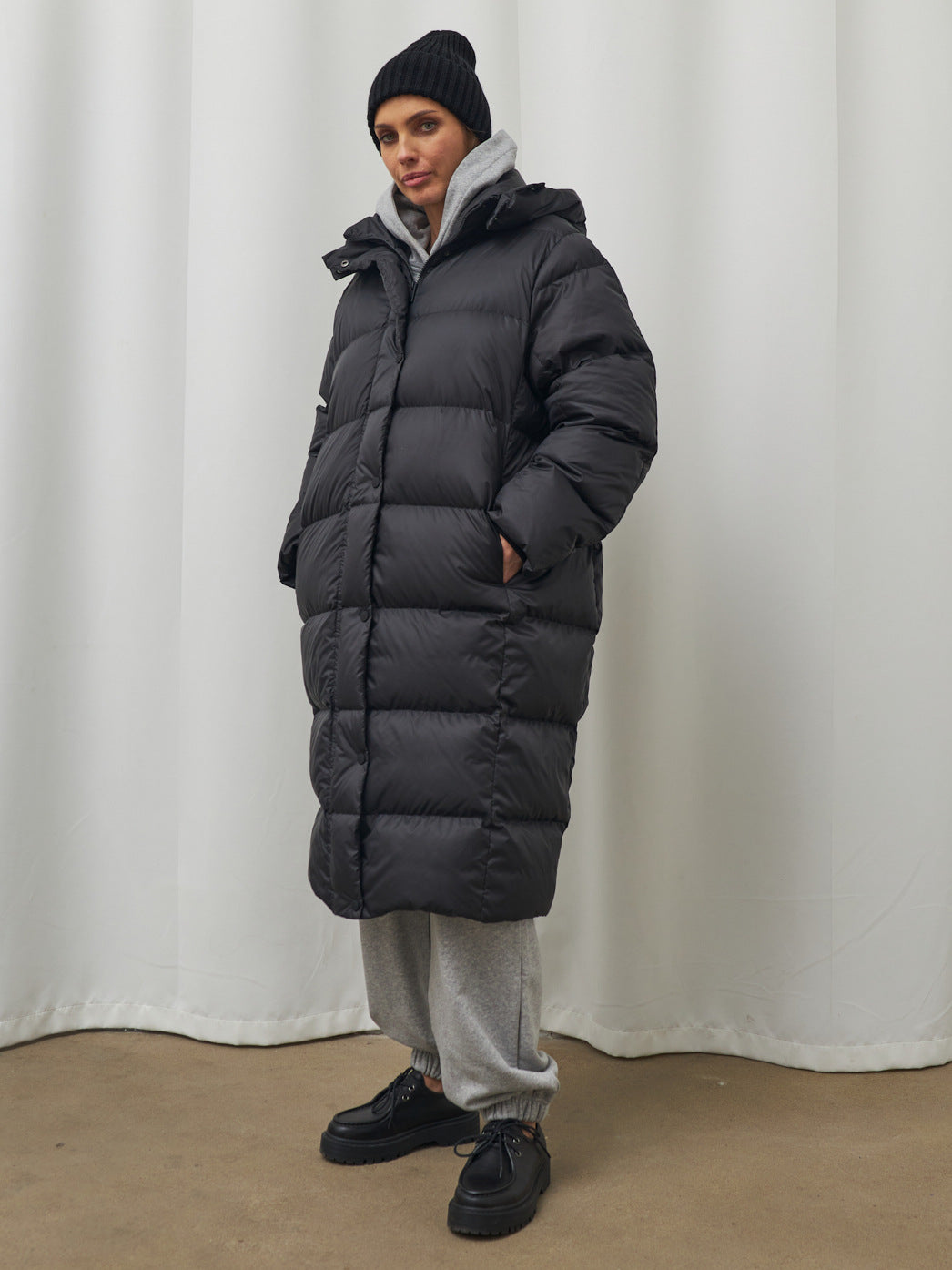 Fashion Luxury Warm Long Down Jackets for Women