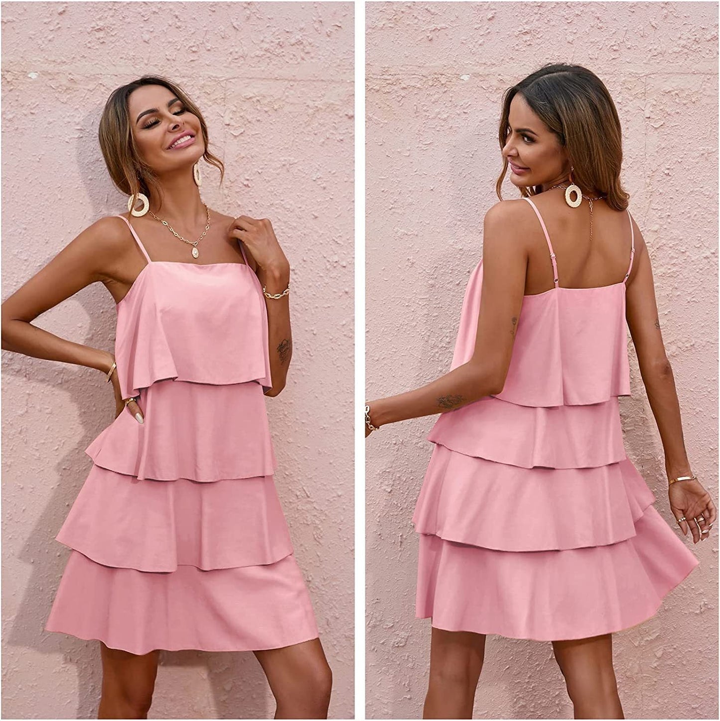 Summer Sleeveless Daily Mini Dresses