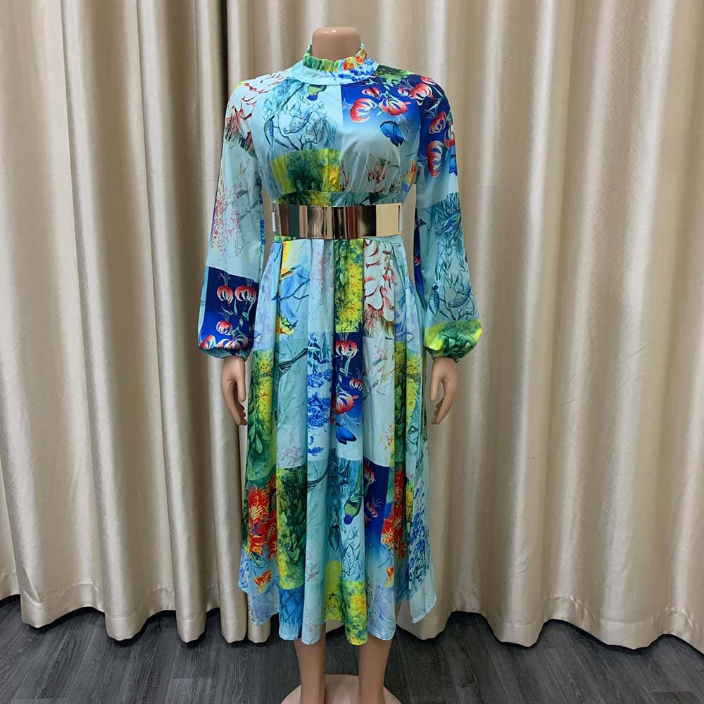 Women High Waist Plus Sizes Women Party Dresses-Dresses-Free Shipping at meselling99