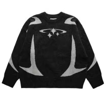 Casual Oversized Round Neck Sweater for Women