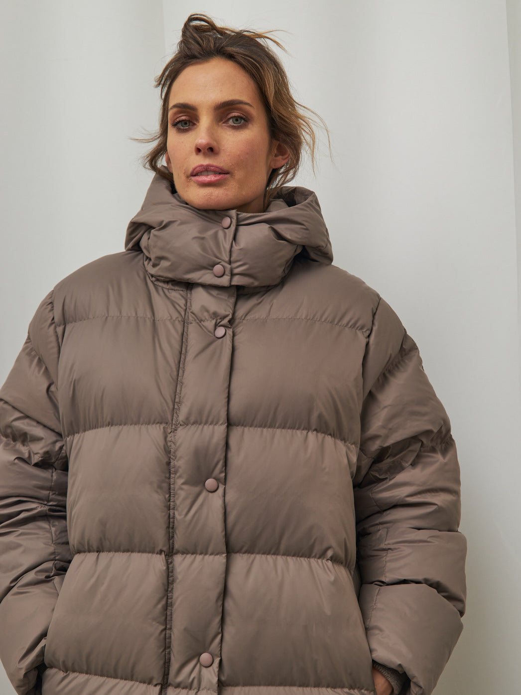 Fashion Luxury Warm Long Down Jackets for Women