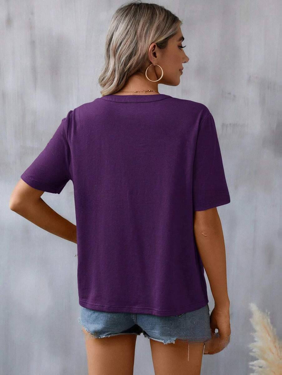 Summer Fashion Embroidered Lace Trim Top – Elegant Floral Detailing
